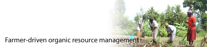 Farmer-driven organic resource management (c)FiBL